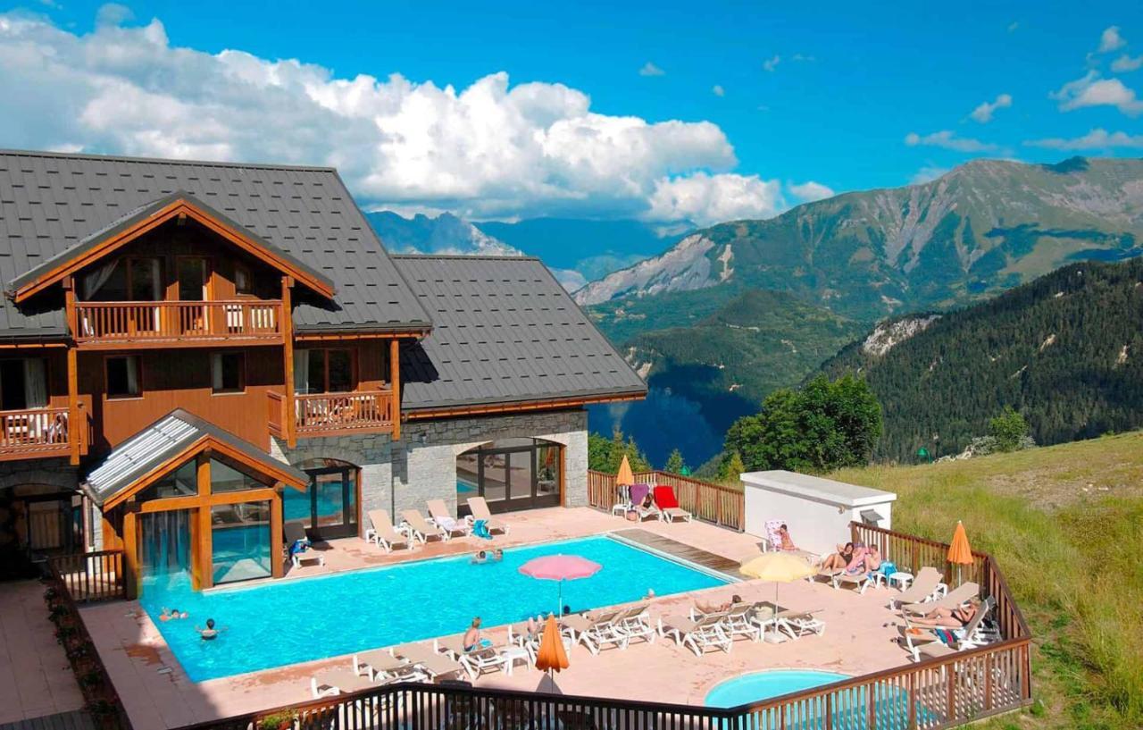 Residence Goelia Les Alpages Du Corbier Villarembert Exterior foto